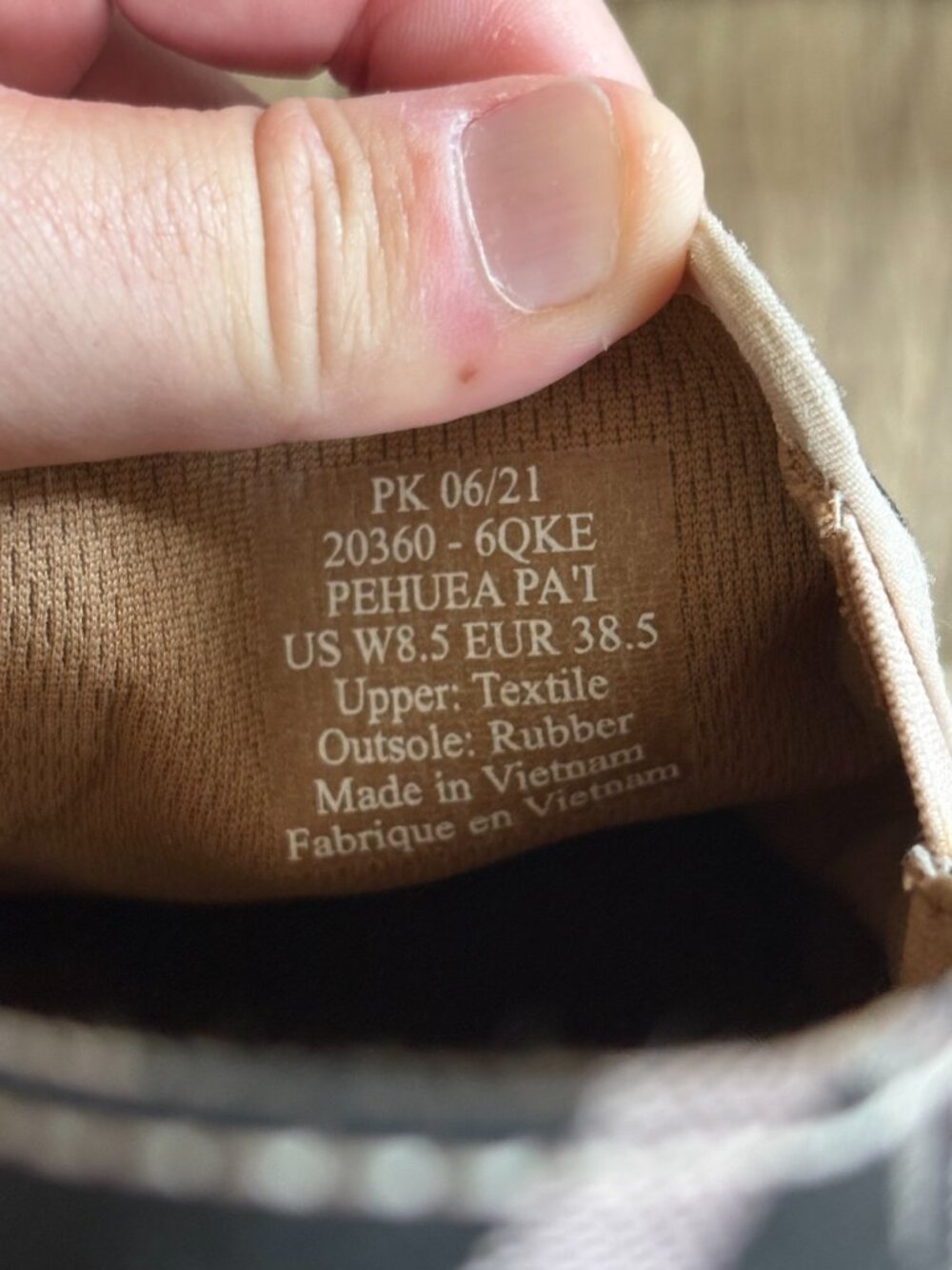 Olukai Pehuea Pa'i Shoes Women's 8.5 Soft Pink Camo Slip On Beach Summer Sneaker - Picture 7 of 10